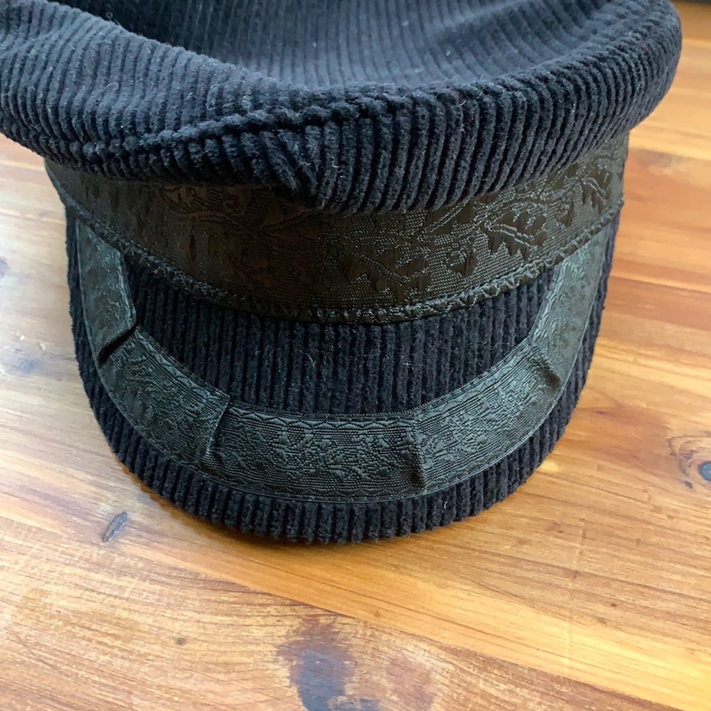 Brooklyn hat Ca corduroy hat with trim s/m